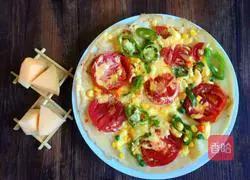 Illustration of how to make Chinese pizza 6