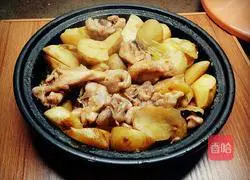 Tajine version of potato braised chicken legs Illustration 7