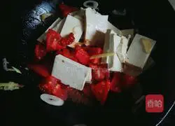 Illustration of how to make tomato stewed cabbage and tofu 7