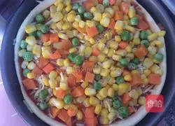 Corn Pizza Recipe Illustration 6