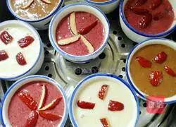 Illustration of how to make Hakka colorful hair cakes 6