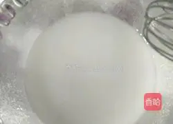 Illustration of how to make chiffon cake 1