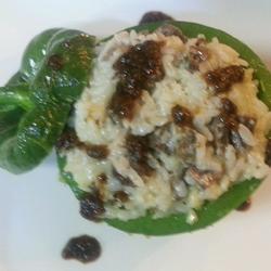 Stuffed bell peppers.