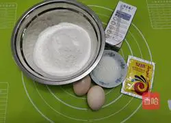 Illustration of how to make bread 1