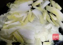 Illustration of how to make garlic vermicelli and baby vegetables 1