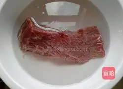Illustration of how to make stir-fried beef 1