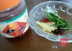 Illustration of how to make fermented bean curd meat 2