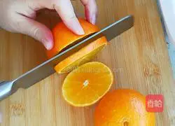 Orange steamed cake recipe 1