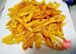 Illustration of how to make French fries 7