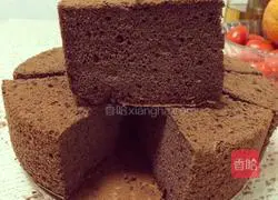 Cocoa Chiffon Cake Recipe Illustration 13