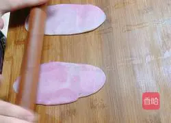 Illustration of how to make Sakura Crispy Pigment-free Dragon Fruit Version 6