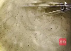 Illustration of how to make matcha cake 5