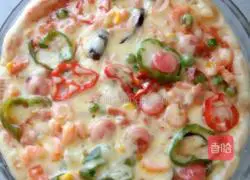 Pizza, pan version Illustration of how to do it 11