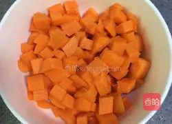 Illustration of how to make assorted diced vegetables 2