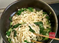 Illustration of how to make stir-fried noodles 9
