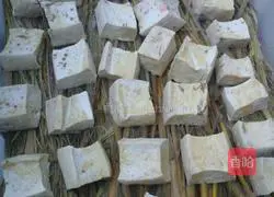 Illustration of homemade spicy mold tofu 2