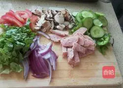 Assorted Vegetable 6-inch Pizza (Thick Version) Recipe Illustration 2