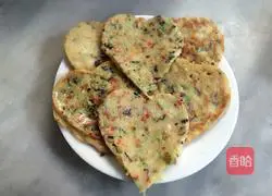 Vegetable pancake recipe 4