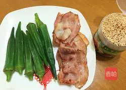 Okra Bacon Roll Recipe Illustration 4