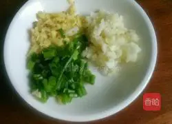 Illustration of how to make bitter melon stuffed with meat 4