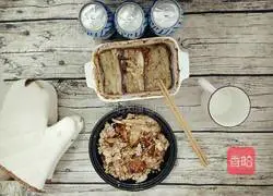 Illustration of how to make snacks (mixed with barbecue) 10