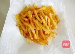 Illustration of homemade French fries 13