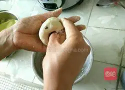 Illustration of how to make red date glutinous rice cake 6