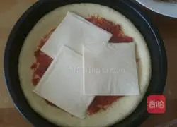 Cream Mushroom grilled chicken cheese pizza recipe 15