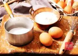 Illustration of how to make rice cooker cake 1