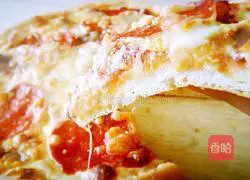 Illustrations of how to make Italian pizza 10