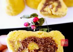 Illustration of how to make steamed buns with bean dregs and red bean paste 10