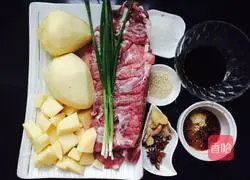 Illustration of how to make beef stew 1