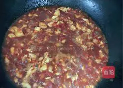 Illustration of how to make braised noodles with tomatoes and eggs 3