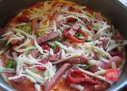 Illustration of how to make Italian pizza 6