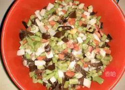 Illustration of how to make spicy spicy noodles 3