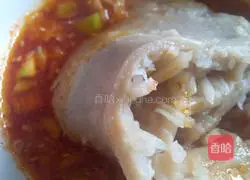 Illustration of how to make oatmeal noodles 16