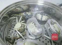 Autumn food supplement ※Illustration of steamed hairy crabs 4