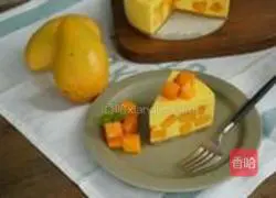 Mango Cake Recipe Illustration 16