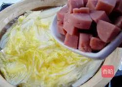 Illustration of how to make cabbage and tofu stew 10