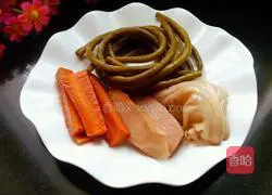 Illustration of how to make kimchi and radish 7