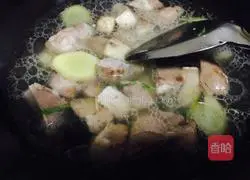 Illustration of how to cook mutton with radish 10