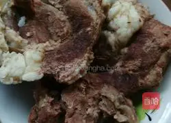 Illustration of how to make homemade beef in sauce 1