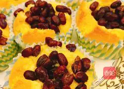 Honey bean yogurt flavored custard sauce filling ancient cake recipe illustration 16