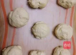 Illustration of how to make bean paste bagels 5