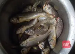 Illustration of how to make salt and pepper small yellow croaker 2