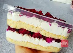 Fruit Box Cake Recipe Illustration 15