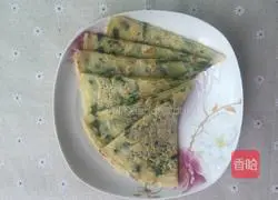 Illustration of how to make chive pancakes 7