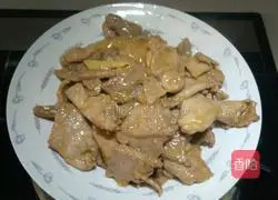 Illustration of how to make tenderloin with onions and green peppers mixed with slivers 9