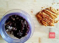 Illustration of how to make bean dregs and red bean paste Wotou 2