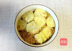 Illustration of how to make steamed pork with potato flour 9